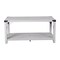 Flash Furniture Aspen Gray Coffee Table with Black Metal Accents ZG-037-LTGY-GG - alternate 3
